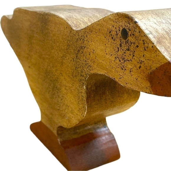 Primitive wooden duck, 5x9x2 inches - Picture 6 of 6